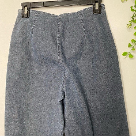 Piazza Sempione denim ankle pants made in Italy size 42/6 - Picture 10 of 15